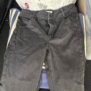 We The Free Dark Gray Denim Jeans